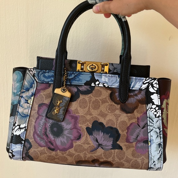 Coach Handbags - Coach 1941 Troupe Carryall Bag With Kaffe Fassett Print
